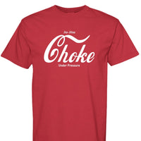 Choke Jiu Jitsu Shirt - Vintage Parody BJJ Lifestyle Tee - Under Pressure