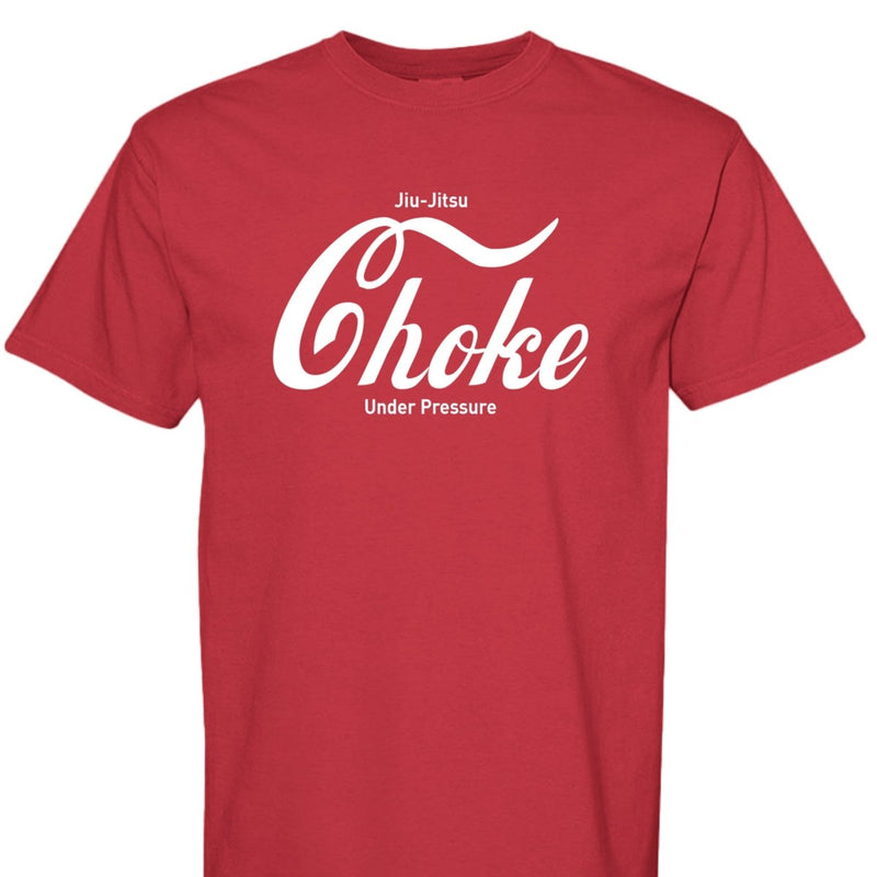 Choke Jiu Jitsu Shirt - Vintage Parody BJJ Lifestyle Tee