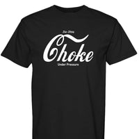 Choke Jiu Jitsu Shirt - Vintage Parody BJJ Lifestyle Tee - Under Pressure
