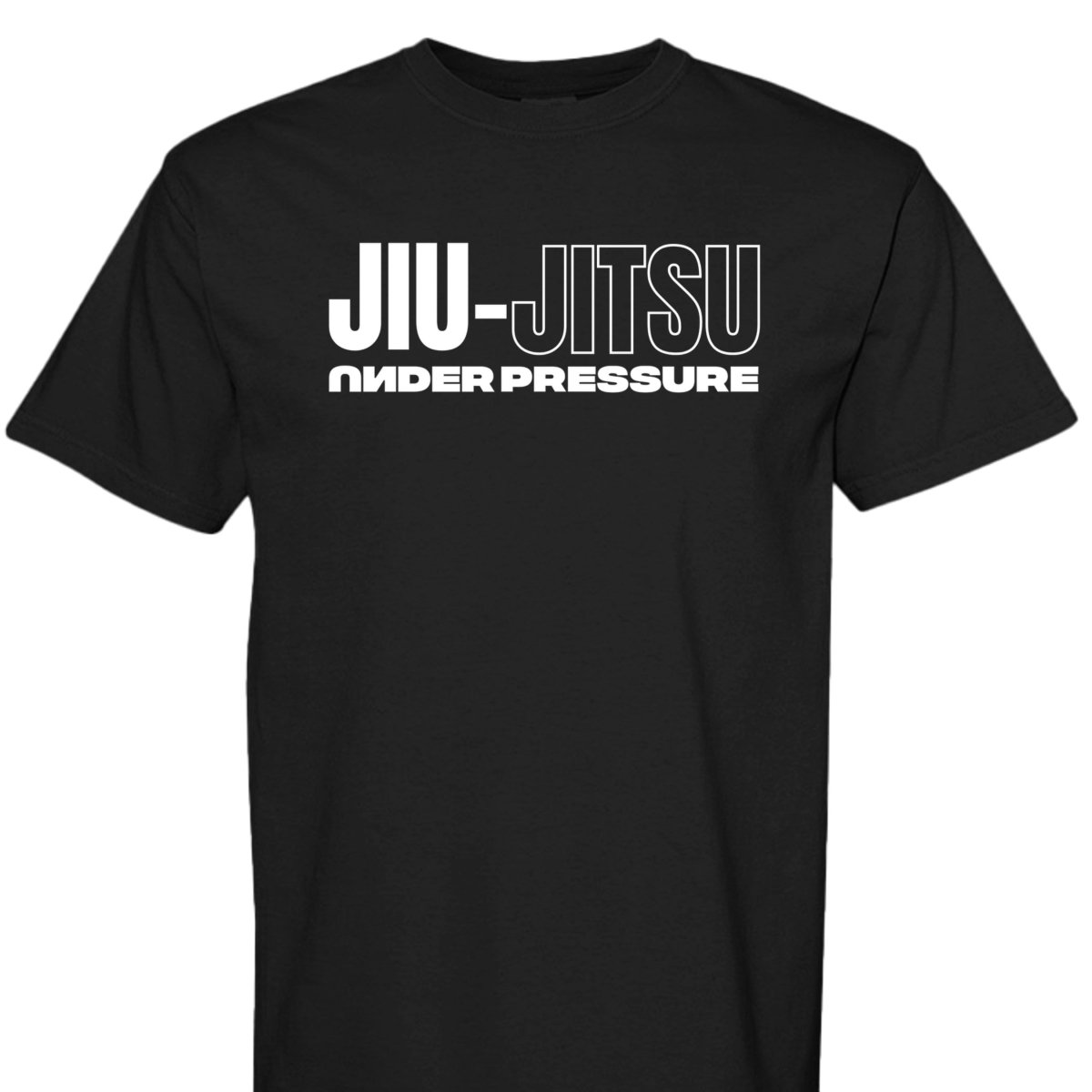 Under Pressure Jiu - Jitsu T-Shirt - Minimalist BJJ Lifestyle Tee - Under Pressure